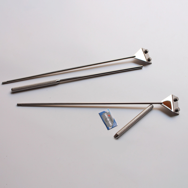Marine Aquarium Glass Scraper - شفرة مكشطة طحلب الزينة من الفولاذ