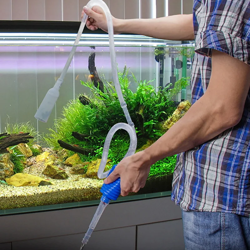 Marine Aquarium Vacuum - حوض السمك سيفون خزان الأسماك سيفون