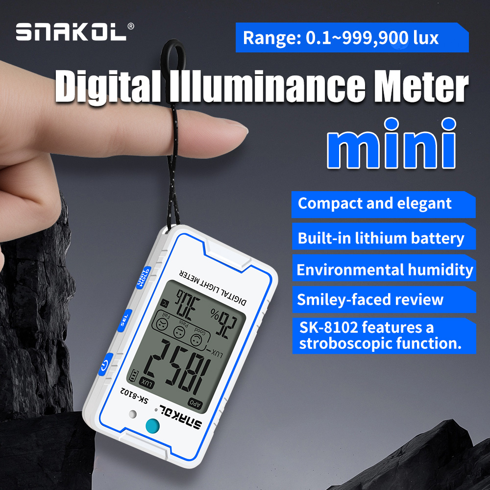 Marine Aquarium Par Meter - SNAKOL SK-8100/8101/8102 مقياس لوكس رقمي صغير