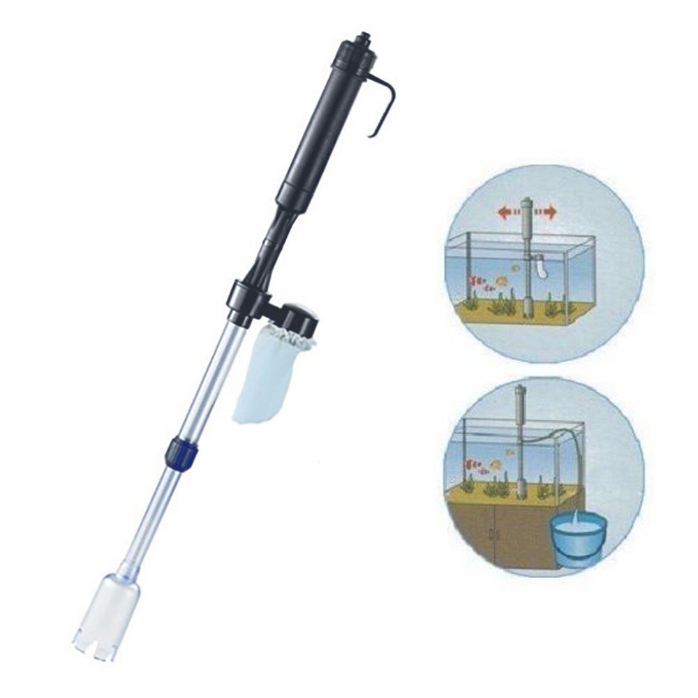 Marine Aquarium Vacuum - حوض السمك بطارية سيفون تعمل خزان