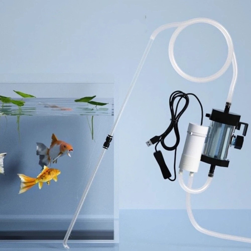 Marine Aquarium Vacuum - USB بالطاقة حوض السمك مبدل المياه