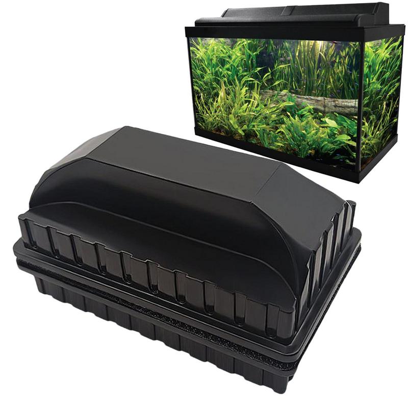 Marine Aquarium Glass Scraper - مكشطة حوض السمك المغناطيسية مكنسة الحصى