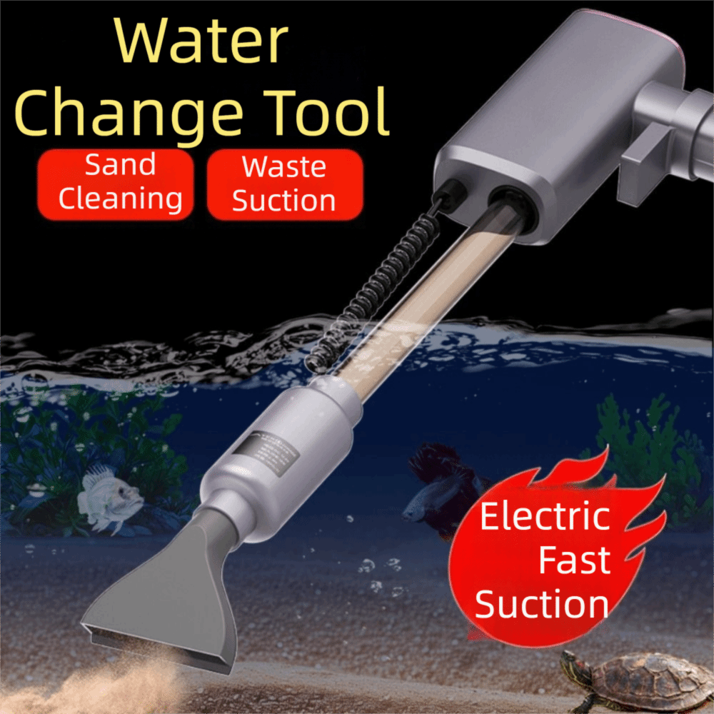 Marine Aquarium Vacuum - مكنسة كهربائية أوتوماتيكية لحوض السمك بعمر