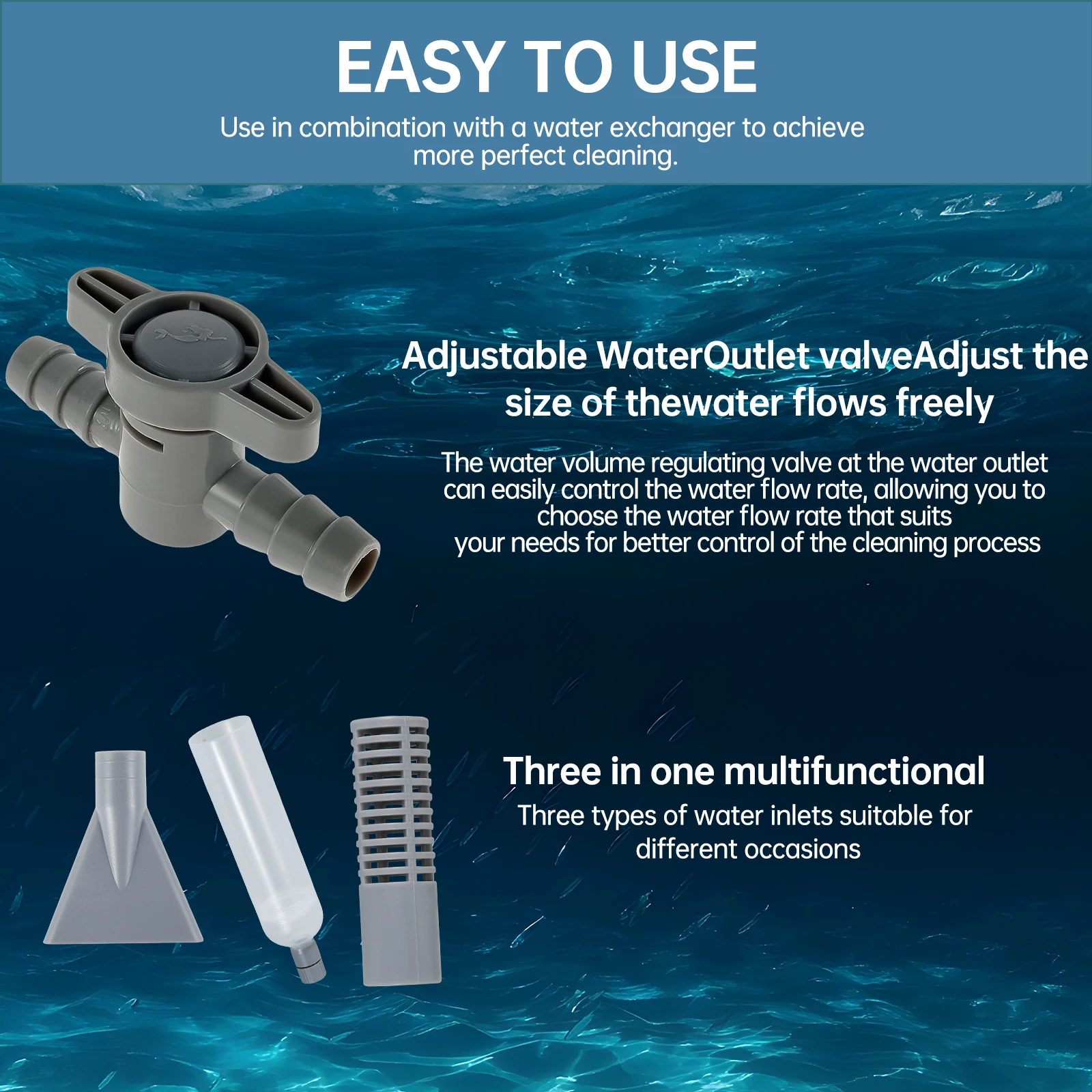 مكنسة كهربائية بحوض استحمام سا - مراجعة Marine Aquarium Vacuum وسعره