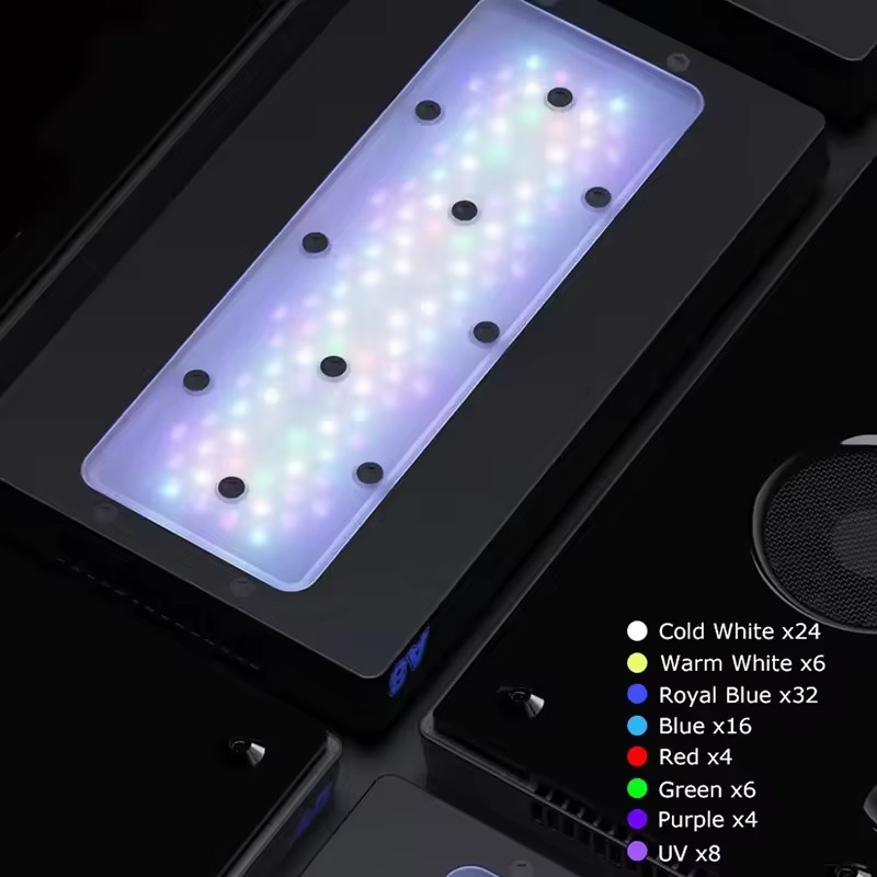 إضاءة LED كاملة الطيف A8Pro II - مراجعة Aquarium Blue Marine وسعره