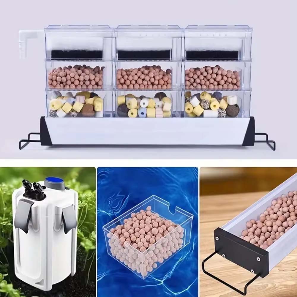 200/500 جرام حوض السمك كرة كوا - مراجعة Marine Aquarium Filter Media وسعره