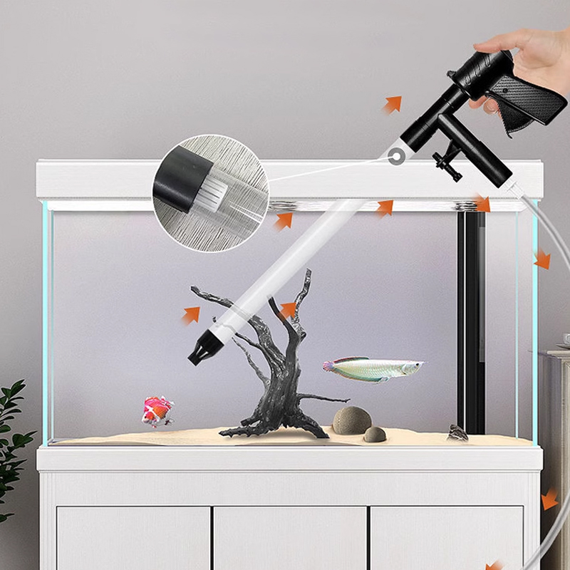 حوض السمك خزان الأسماك تغيير ا - مراجعة Marine Aquarium Vacuum وسعره