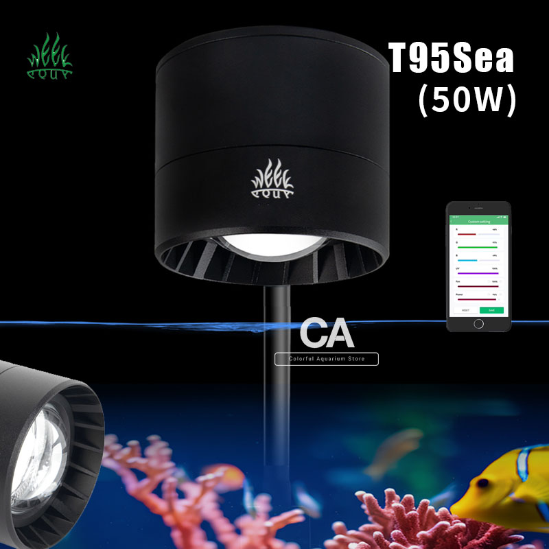 مصباح حوض السمك WEEK AQUA، إضا - مراجعة Aquarium Blue Marine وسعره