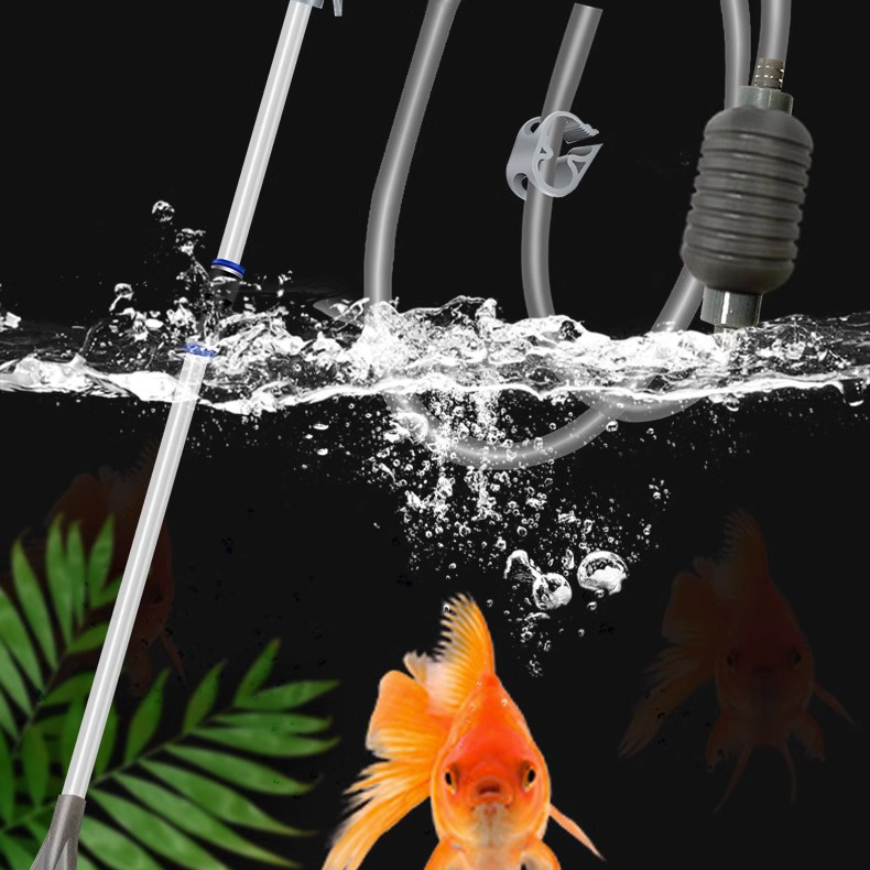 مضخة هواء لتنظيف حوض السمك 1.9 - مراجعة Marine Aquarium Vacuum وسعره