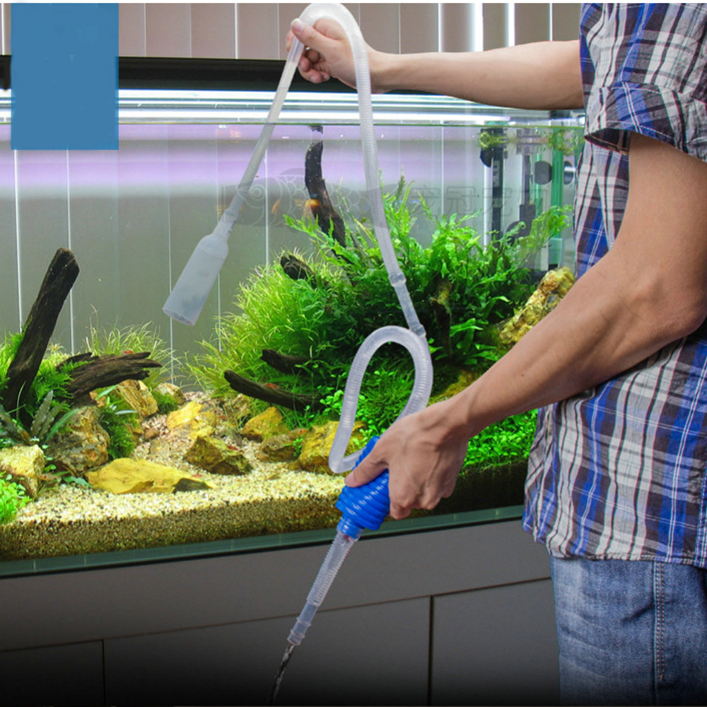 حوض السمك سيفون الأسماك سيفون  - مراجعة Marine Aquarium Vacuum وسعره
