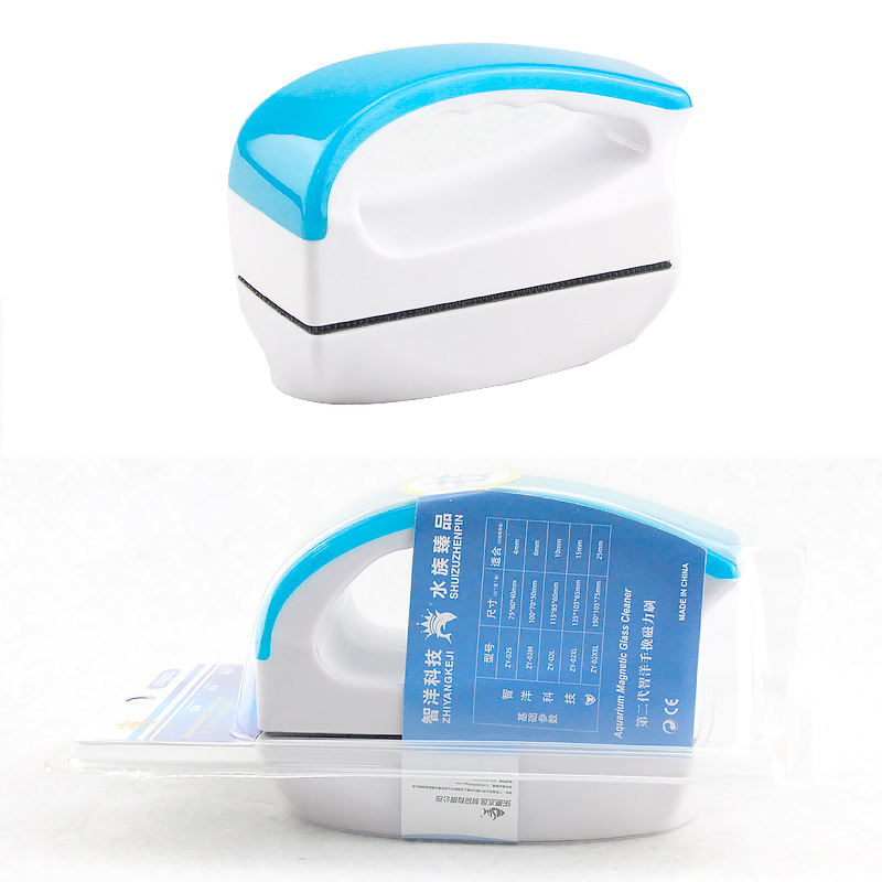 مكشطة الطحالب الزجاجية المغناط - مراجعة Marine Aquarium Glass Scraper وسعره