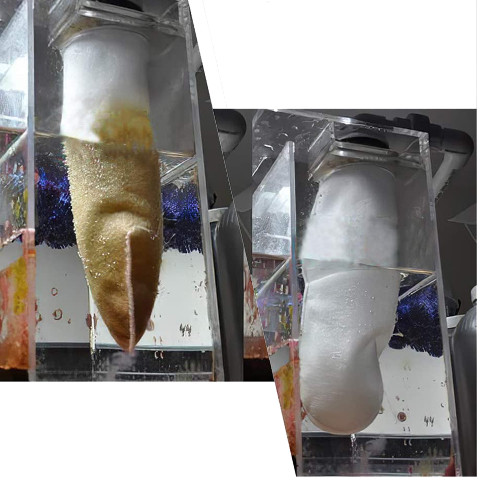 حوض السمك تصفية الجوارب أكياس  - مراجعة Marine Aquarium Filter Media وسعره
