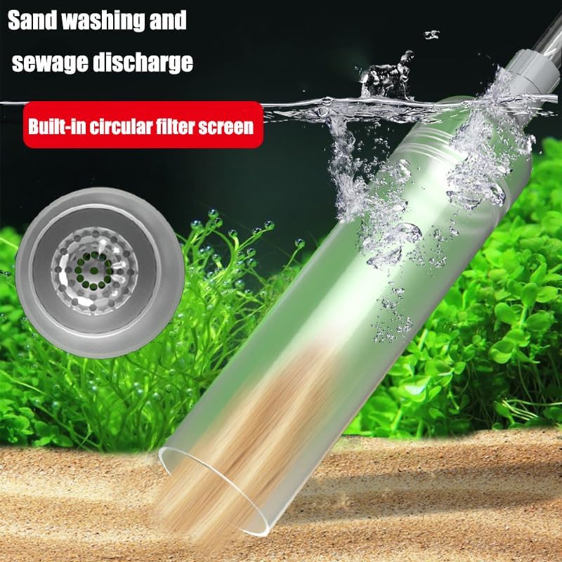 حوض السمك سيفون مكنسة كهربائية - مراجعة Marine Aquarium Vacuum وسعره