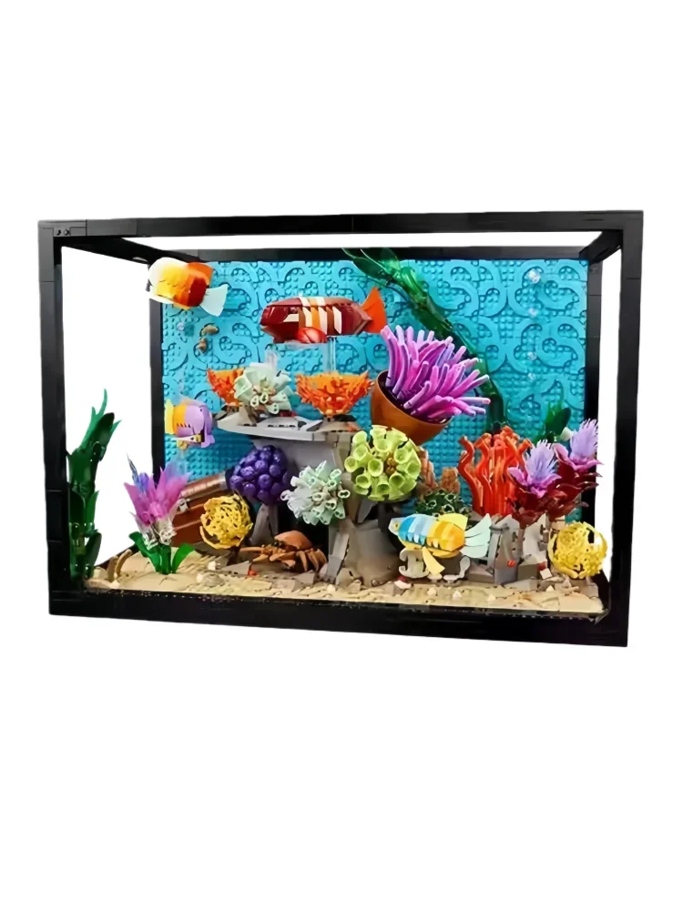 زينة حوض أسماك استوائي جديد 20 - مراجعة Marine Aquarium Cube وسعره