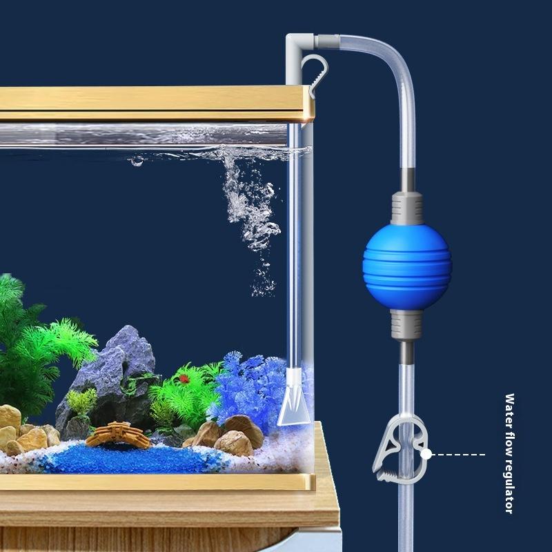 حوض السمك الحصى الأنظف سيفون ف - مراجعة Marine Aquarium Vacuum وسعره