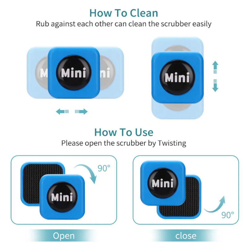 حوض السمك فرشاة مغناطيسية الزج - مراجعة Marine Aquarium Glass Scraper وسعره
