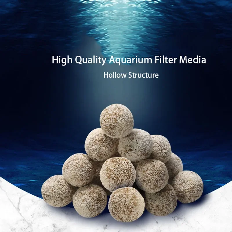 كرات حيوية عالية الجودة لحوض ا - مراجعة Marine Aquarium Filter Media وسعره