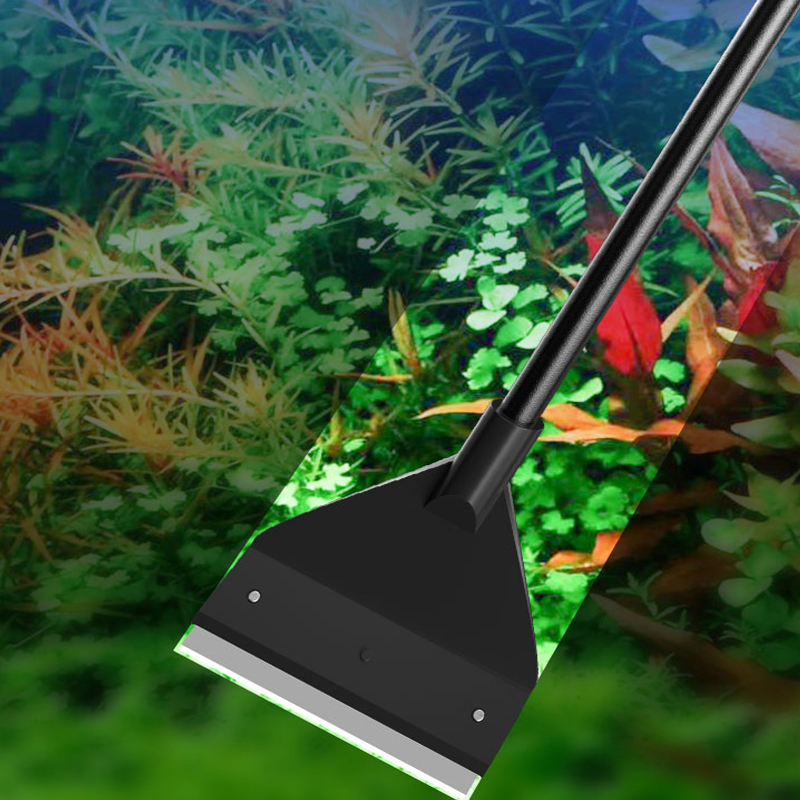 أداة تنظيف حوض السمك، مكشطة مز - مراجعة Marine Aquarium Glass Scraper وسعره
