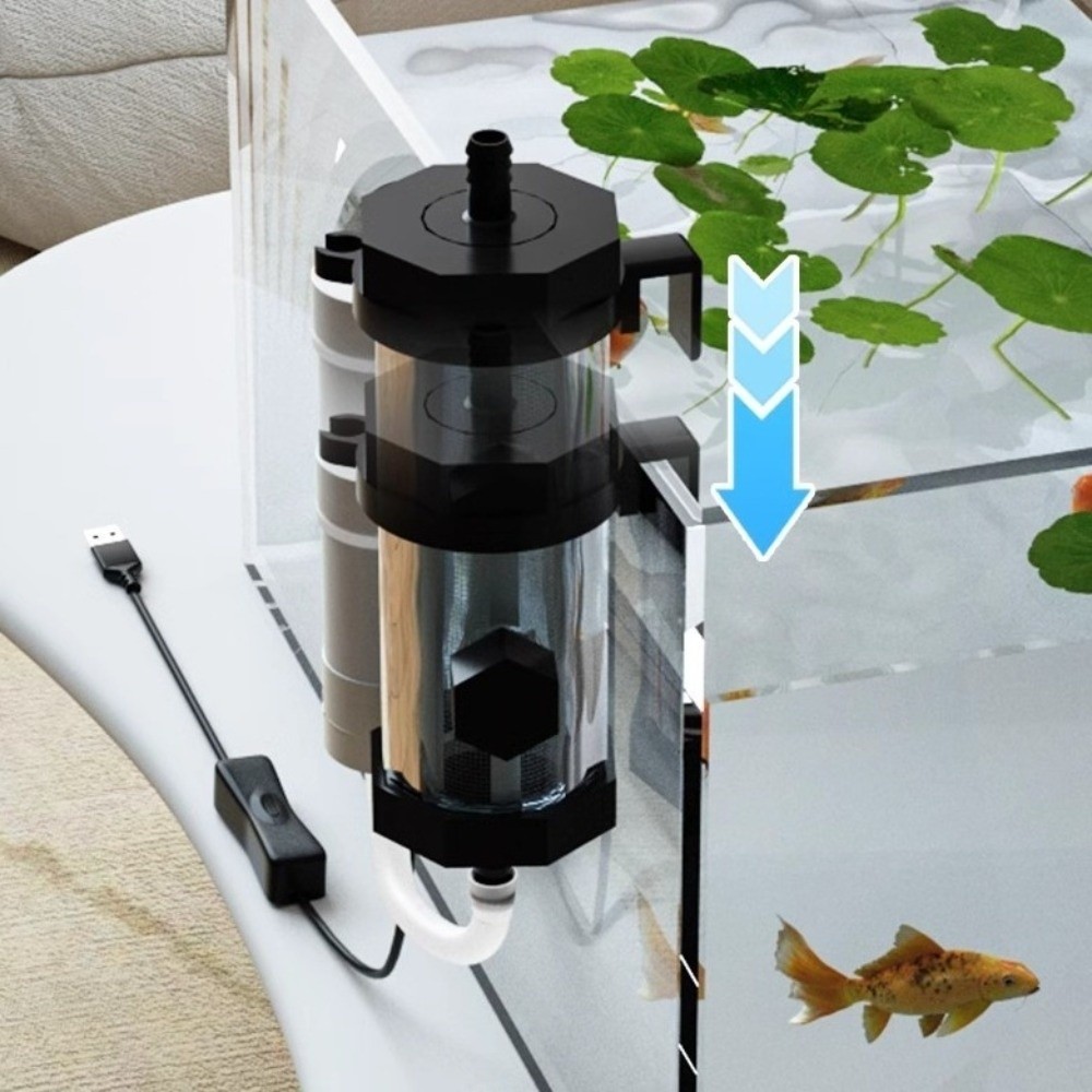 USB بالطاقة حوض السمك مبدل الم - مراجعة Marine Aquarium Vacuum وسعره