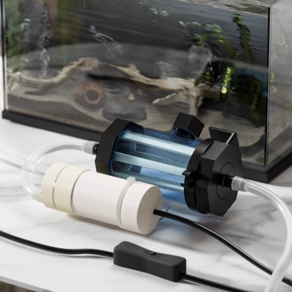 USB بالطاقة حوض السمك مبدل الم - مراجعة Marine Aquarium Vacuum وسعره