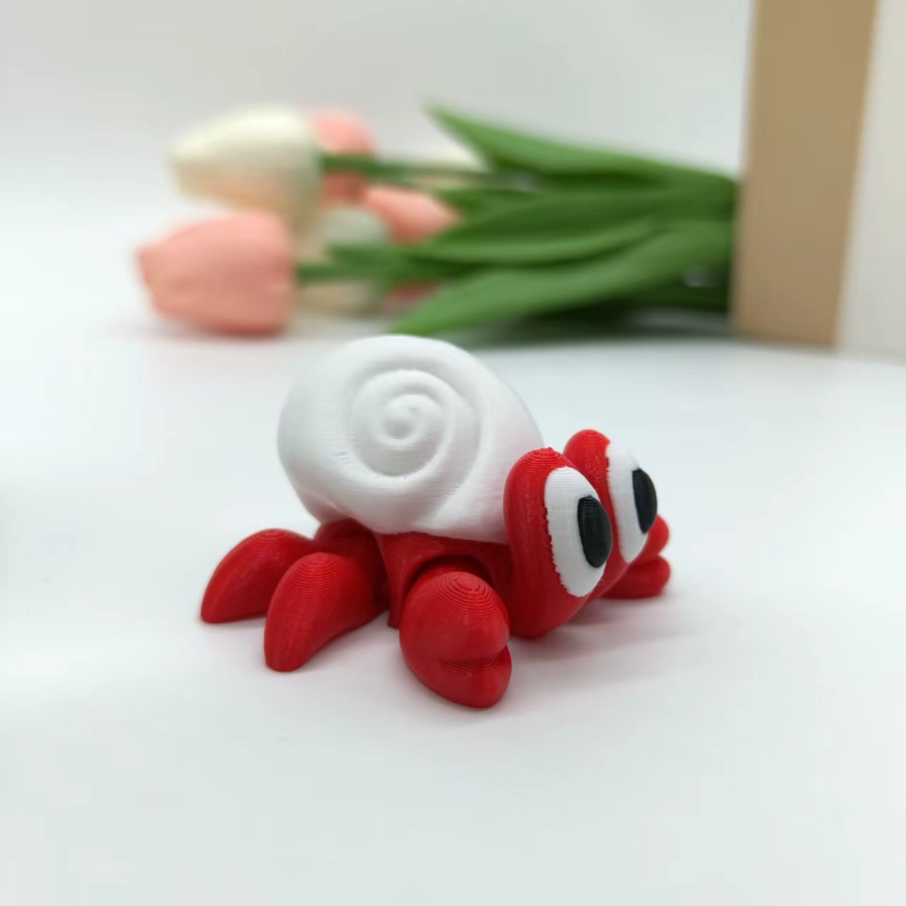 تمثال كراب الناسك المطبوع ثلاث - مراجعة Marine Aquarium Hermit Crab وسعره
